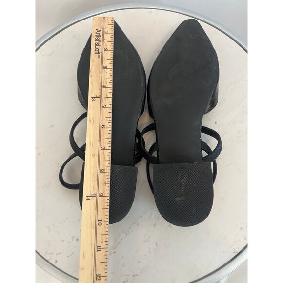 STEVE MADDEN DAID MULE CROCODILE EMBOSSED PATTERN LOW HEEL BLACK SIZE 7 1/2 - Picture 7 of 10